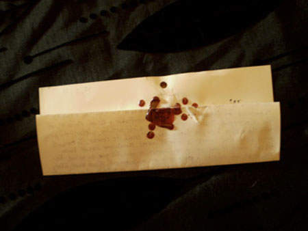 Waxed Sealed Valentine Letter